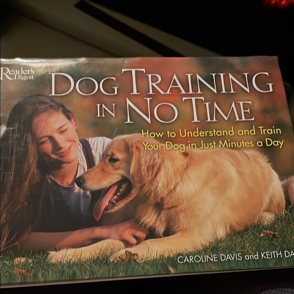 Dog Training Readers Digest Book